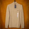 Men's 5-Gauge Cotton Half-Zip Sweater (Style BMF-ST639665) — Wholesale Bangladesh