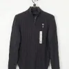 Men's 5-Gauge Cotton Half-Zip Sweater (Style BMF-ST639665) — Wholesale Bangladesh