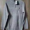 Men's 5-Gauge Cotton Half-Zip Sweater (Style BGUF355348) — 26,000 Pcs Surplus Stock — Wholesale Bangladesh