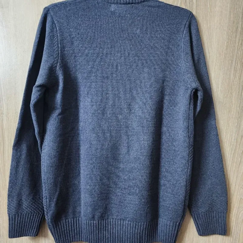 Men's 5-Gauge Cotton Half-Zip Sweater (Style BGUF355348) — 26,000 Pcs Surplus Stock — Wholesale Bangladesh