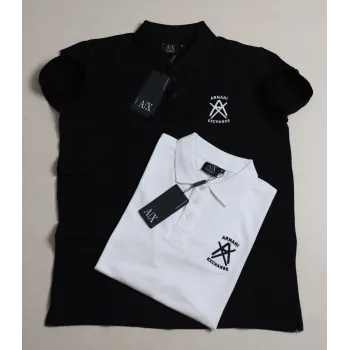 Armani Exchange Embroidery Premium Collar Polo Shirt Wholesale Bangladesh