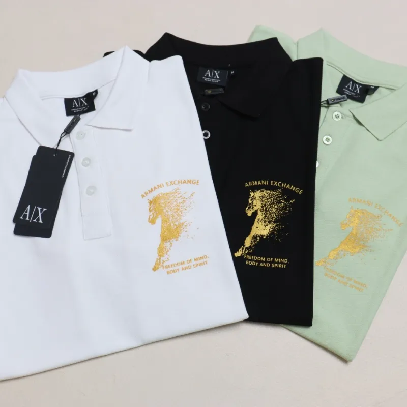 Armani Exchange Premium Collar Polo Shirt Wholesale Bangladesh
