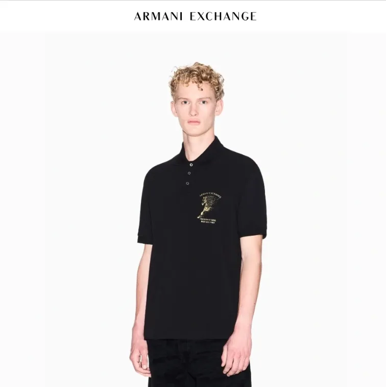 Armani Exchange Premium Collar Polo Shirt Wholesale Bangladesh