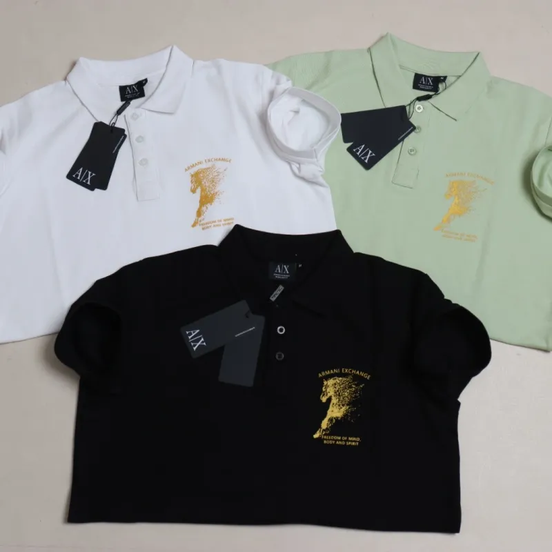 Armani Exchange Premium Collar Polo Shirt Wholesale Bangladesh