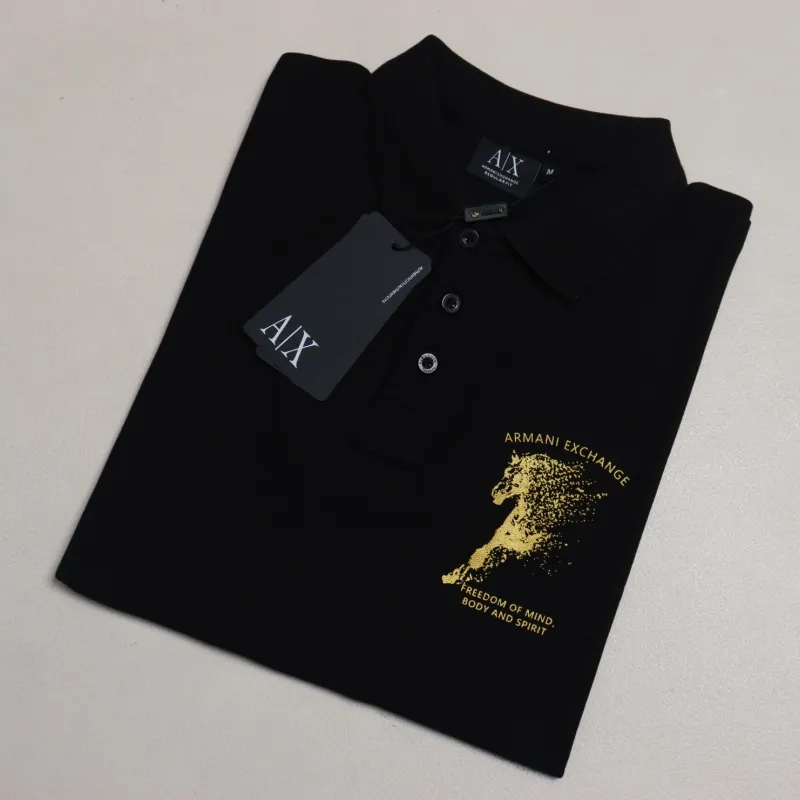 Armani Exchange Premium Collar Polo Shirt Wholesale Bangladesh