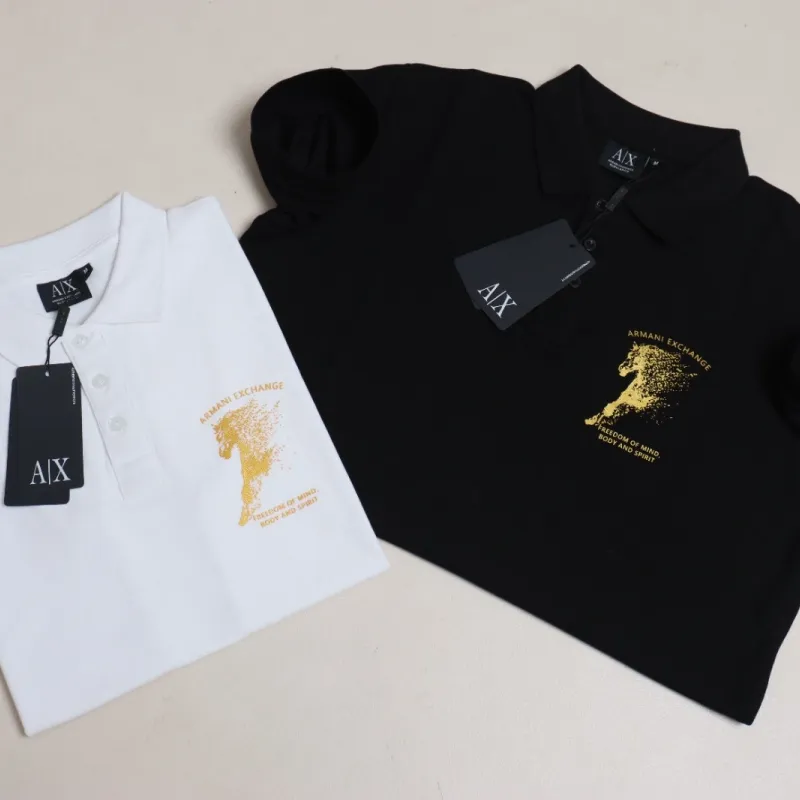 Armani Exchange Premium Collar Polo Shirt Wholesale Bangladesh