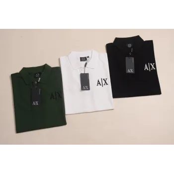 Armani Exchange Embroidery Premium Collar Polo Shirt Wholesale Bangladesh