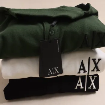 Armani Exchange Embroidery Premium Collar Polo Shirt Wholesale Bangladesh