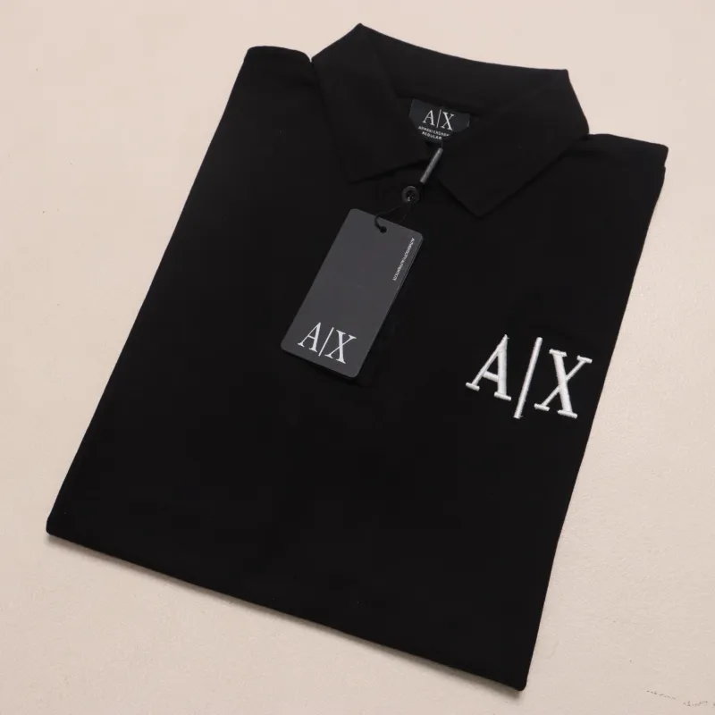 Armani Exchange Embroidery Premium Collar Polo Shirt Wholesale Bangladesh