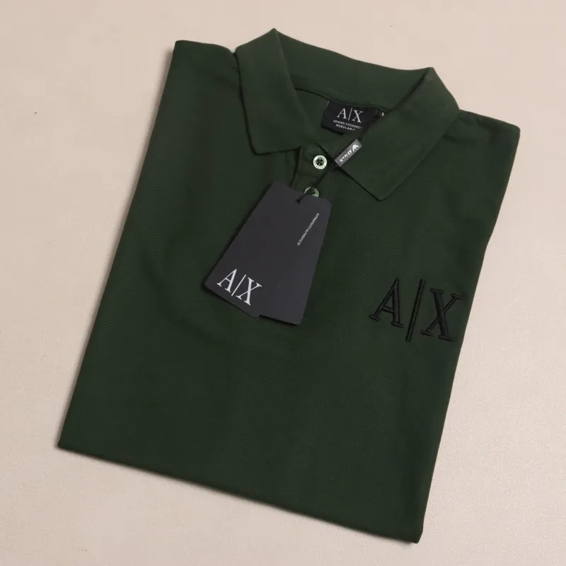 Armani Exchange Embroidery Premium Collar Polo Shirt Wholesale Bangladesh