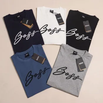 Hugo Boss 1:1 Premium Heavy Cotton T-Shirt Variation 3 Wholesale Bangladesh