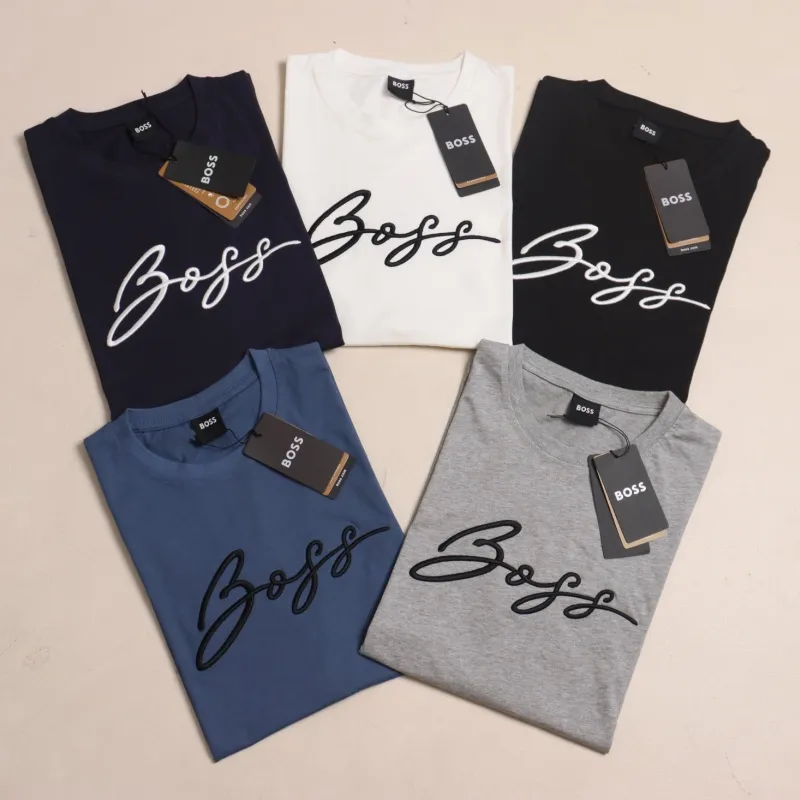 Hugo Boss 1:1 Premium Heavy Cotton T-Shirt Variation 3 Wholesale Bangladesh