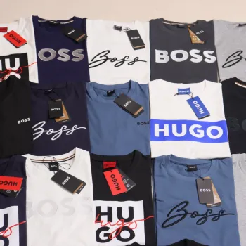 Hugo Boss 1:1 Premium Heavy Cotton T-Shirt Variation 1 Wholesale Bangladesh