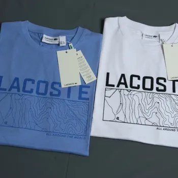 Lacoste 1:1 Premium Heavy Cotton T-Shirt Variation 3 Wholesale Bangladesh