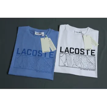 Lacoste 1:1 Premium Heavy Cotton T-Shirt Variation 3 Wholesale Bangladesh
