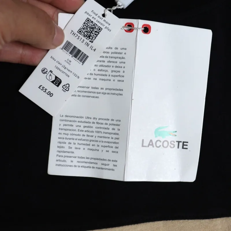 Lacoste Premium Short Sleeve T-Shirt Wholesale Bangladesh
