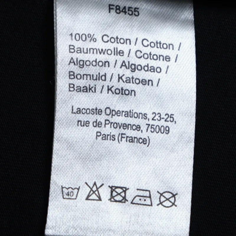 Lacoste Premium Short Sleeve T-Shirt Wholesale Bangladesh