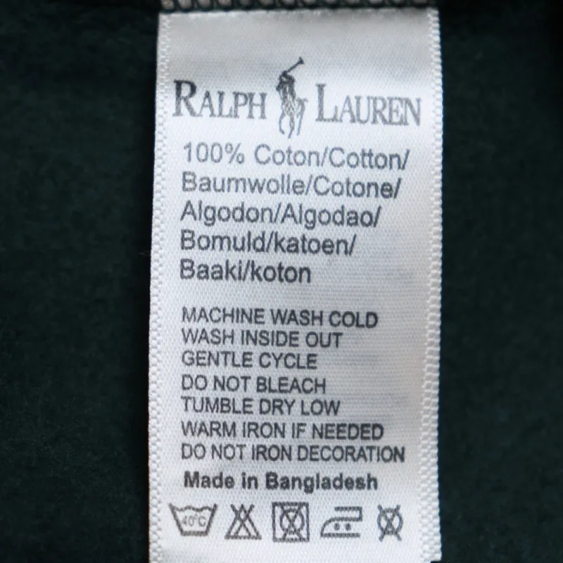 Ralph Lauren Embroidery Premium Quarter Zipper Sweatshirt Wholesale Bangladesh