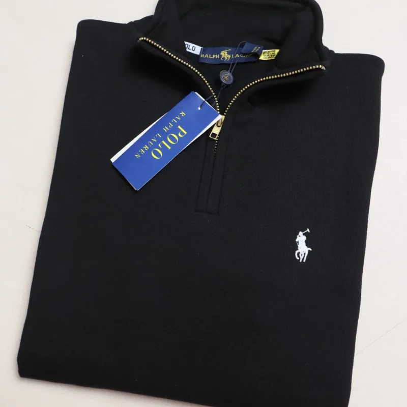 Ralph Lauren Embroidery Premium Quarter Zipper Sweatshirt Wholesale Bangladesh