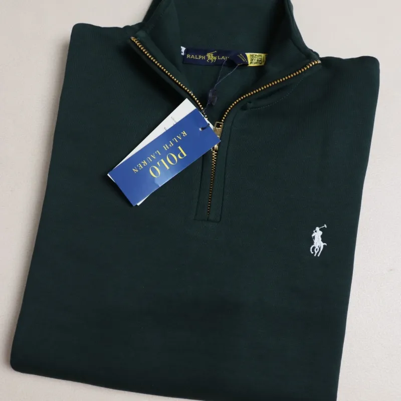 Ralph Lauren Embroidery Premium Quarter Zipper Sweatshirt Wholesale Bangladesh