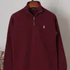 Ralph Lauren Embroidery Premium Quarter Zipper Sweatshirt Wholesale Bangladesh