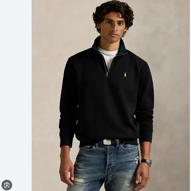 Ralph Lauren Embroidery Premium Quarter Zipper Sweatshirt Wholesale Bangladesh