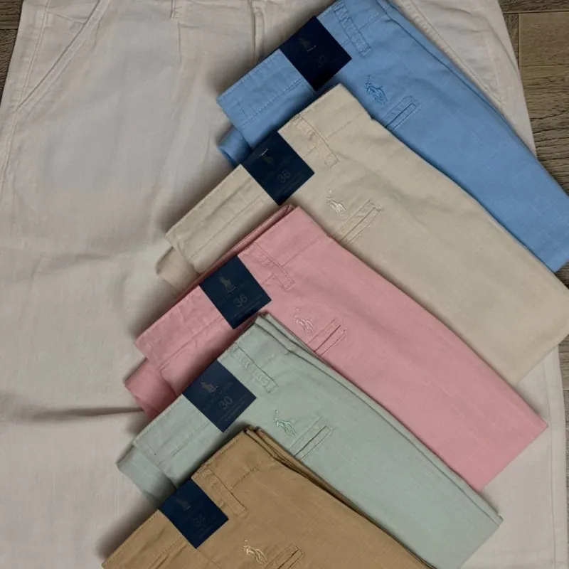 Ralph Lauren Men’s Ramie Cotton Straight Fit Long Pants Wholesale Bangladesh