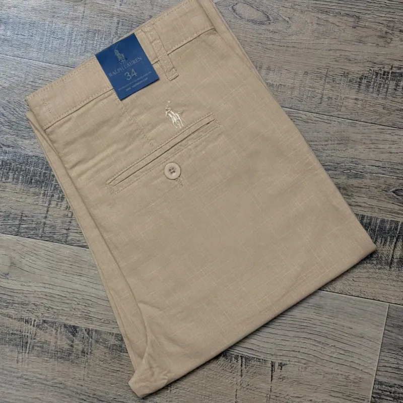 Ralph Lauren Men’s Ramie Cotton Straight Fit Long Pants Wholesale Bangladesh