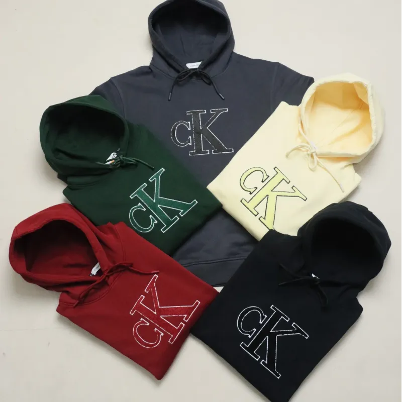 Calvin Klein 3D Embroidery Premium Pullover Hoodie Wholesale Bangladesh Calvin Klein 3D Embroidery Premium Pullover Hoodie Wholesale Bangladesh