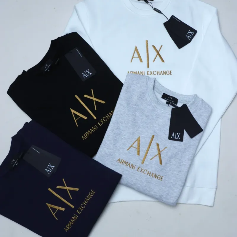 Men's Premium 340 GSM Brushed Fleece Embroidered Crewneck Sweatshirt — Wholesale Bangladesh