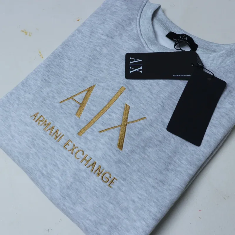 Men's Premium 340 GSM Brushed Fleece Embroidered Crewneck Sweatshirt — Wholesale Bangladesh