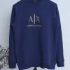 Men's Premium 340 GSM Brushed Fleece Embroidered Crewneck Sweatshirt — Wholesale Bangladesh