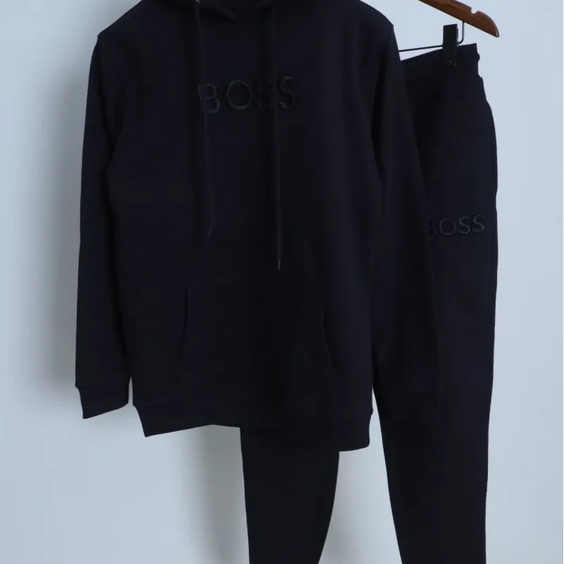 Men's Premium 380 GSM Heavyweight Polar Fleece Tracksuit Set (Hoodie + Joggers) — Wholesale Bangladesh