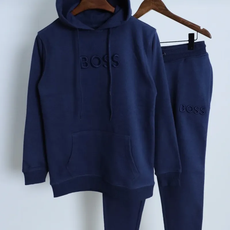 Men's Premium 380 GSM Heavyweight Polar Fleece Tracksuit Set (Hoodie + Joggers) — Wholesale Bangladesh