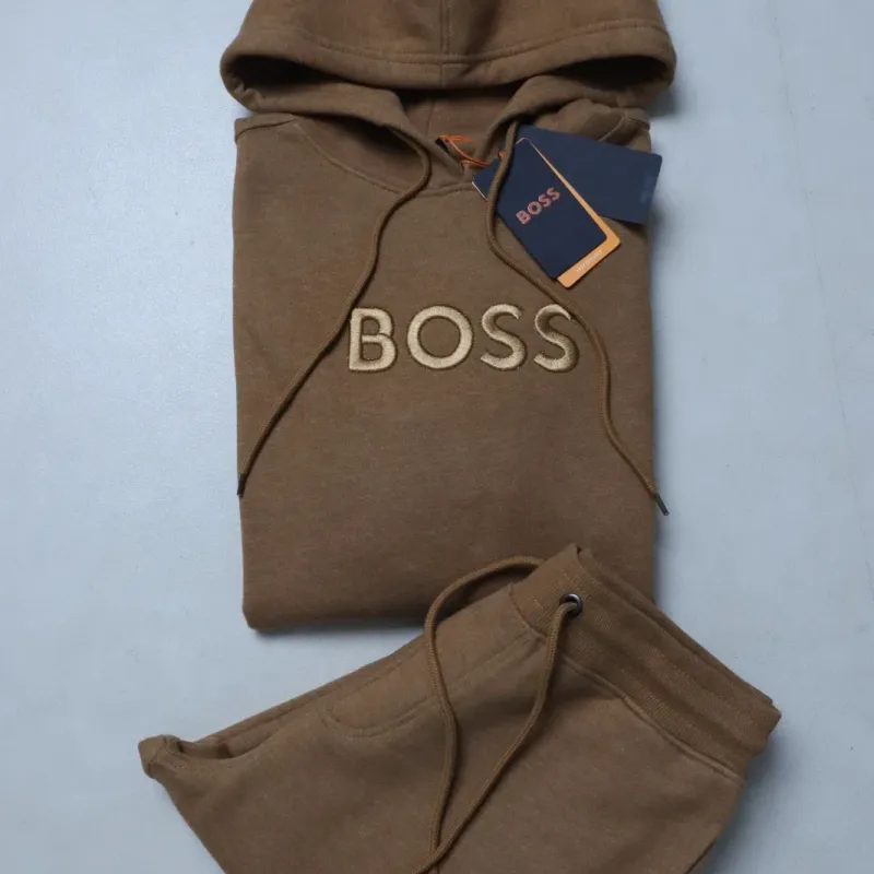 Men's Premium 380 GSM Heavyweight Polar Fleece Tracksuit Set (Hoodie + Joggers) — Wholesale Bangladesh