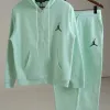 Men's Premium 340 GSM Cotton Fleece Zipper-Up Hoodie Set (Hoodie + Joggers, Embroidered) — Wholesale Bangladesh