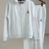 Men's Premium 340 GSM Cotton Fleece Zipper-Up Hoodie Set (Hoodie + Joggers, Embroidered) — Wholesale Bangladesh