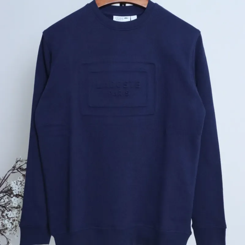 Men's Premium 340 GSM 3D Embossed Brushed Fleece Crewneck Sweatshirt (Article 199103112304) — Wholesale Bangladesh