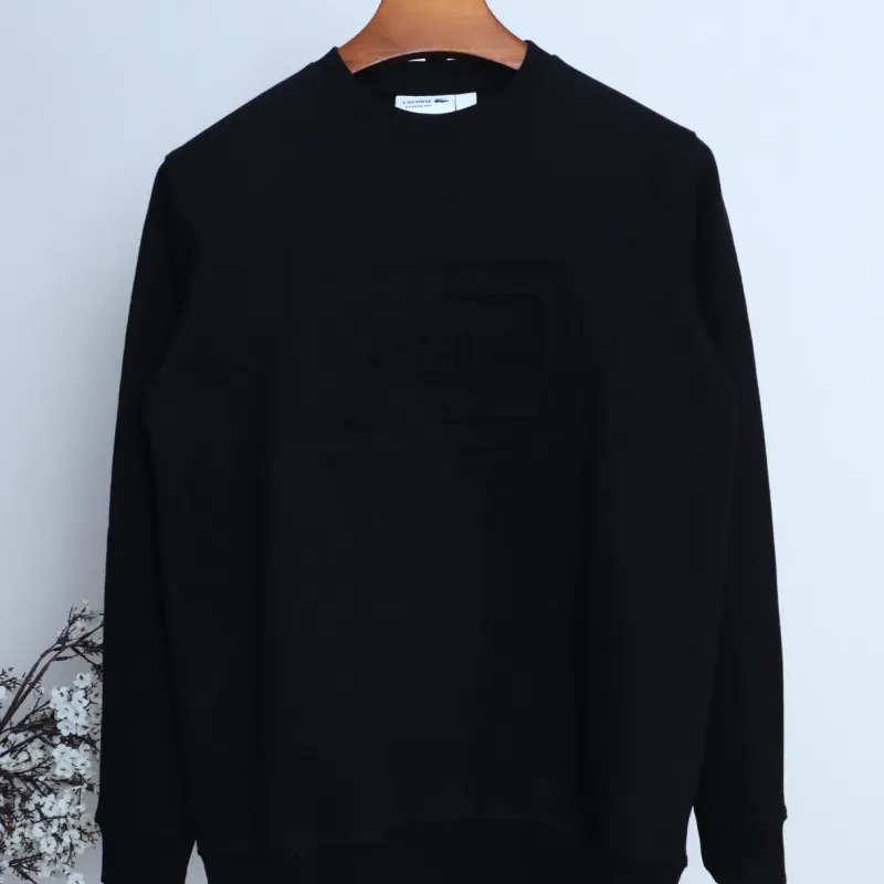 Men's Premium 340 GSM 3D Embossed Brushed Fleece Crewneck Sweatshirt (Article 199103112304) — Wholesale Bangladesh