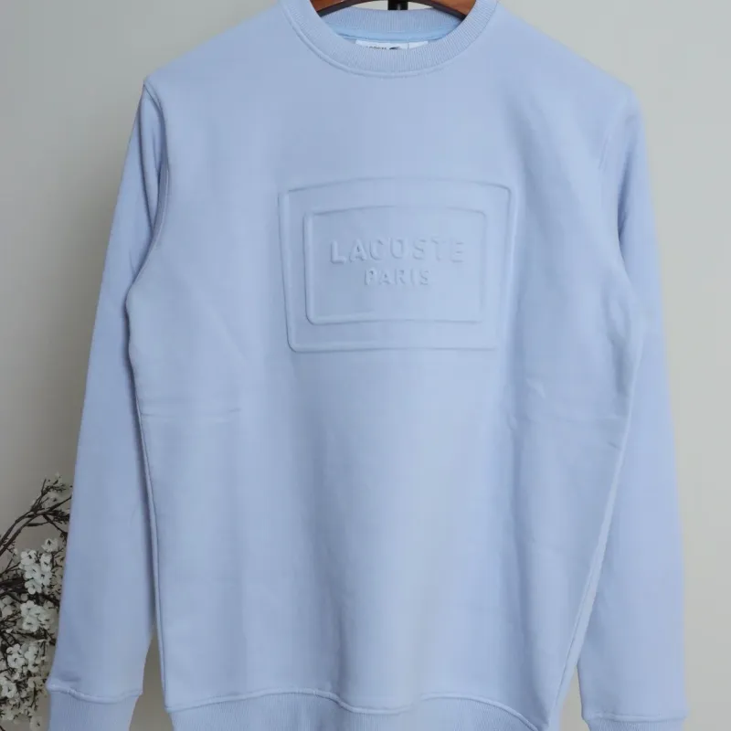 Men's Premium 340 GSM 3D Embossed Brushed Fleece Crewneck Sweatshirt (Article 199103112304) — Wholesale Bangladesh