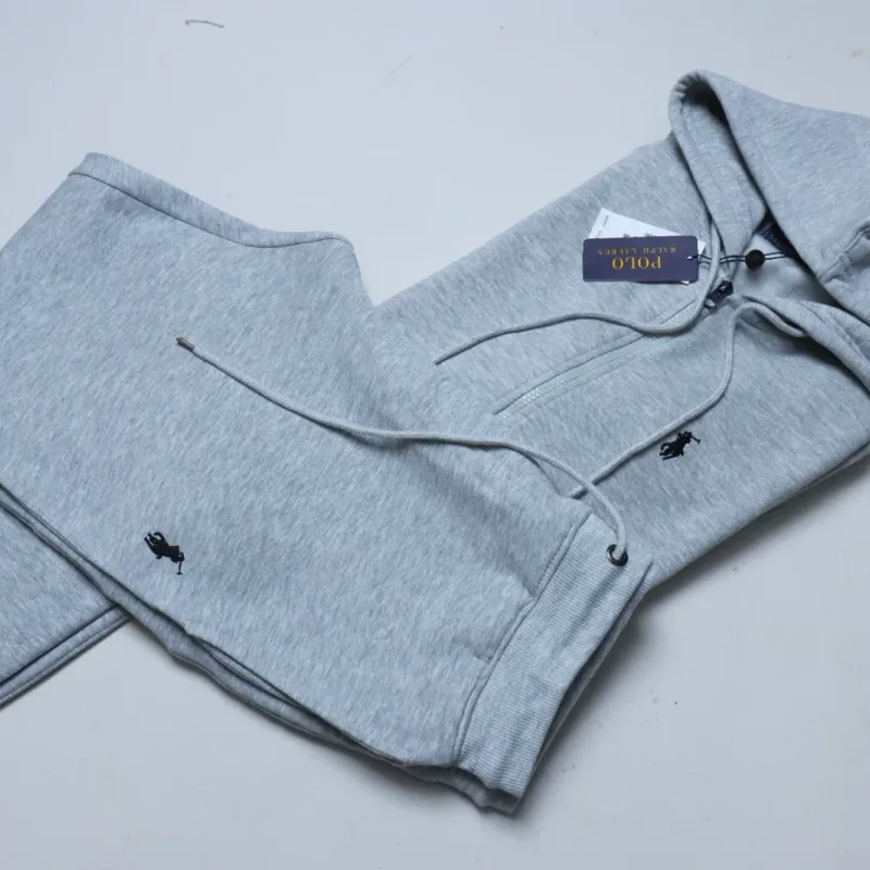 Men's Premium 340 GSM Polar Fleece Tracksuit Set (Hoodie + Joggers, Embroidered) — Wholesale Bangladesh