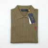 Men's Premium Knitted Cable Polo Shirt (Old Money Style, 100% Cotton Jacquard) — Wholesale Bangladesh