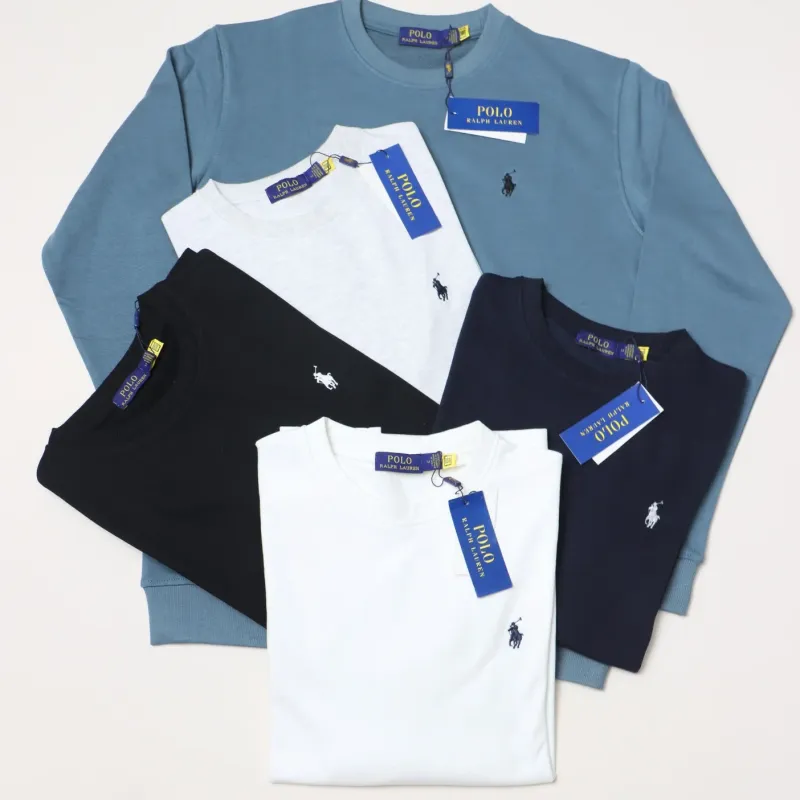 Men's Premium 280 GSM Cotton Terry Crewneck Sweatshirt (Style 100087032) — Wholesale Bangladesh