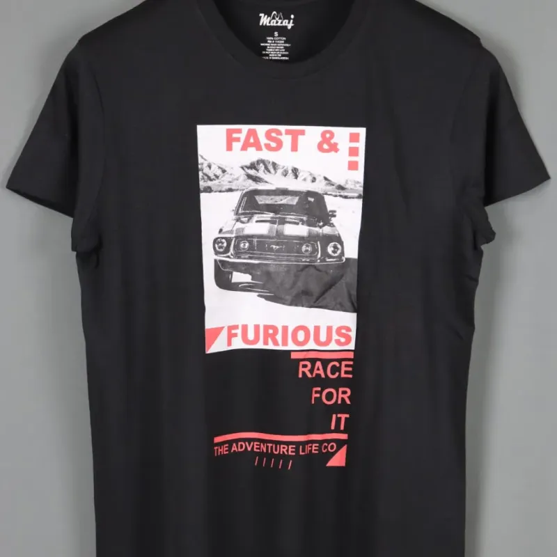 Men's Premium Cotton Graphic T-Shirt (Big & Tall S–6XL) — Bulk Wholesale Bangladesh