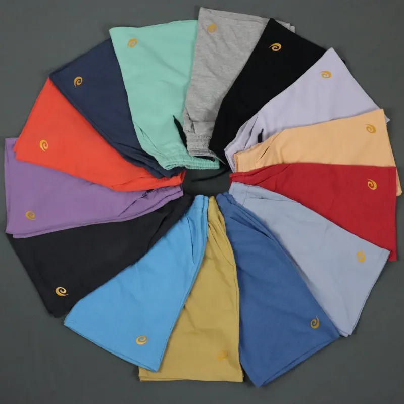 Men's Premium 100% Cotton Terry Shorts (14–15 Colours, S–3XL) — Bulk Wholesale Bangladesh