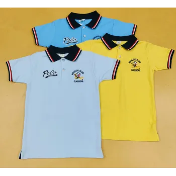 Boys' Mix Label Polo Shirt (MNG & Tao Kids) Wholesale – Everywear Bangladesh Ltd