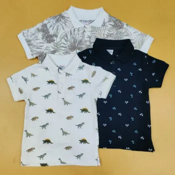 Boys' Mix Label Polo Shirt (MNG & Tao Kids) Wholesale – Everywear Bangladesh Ltd