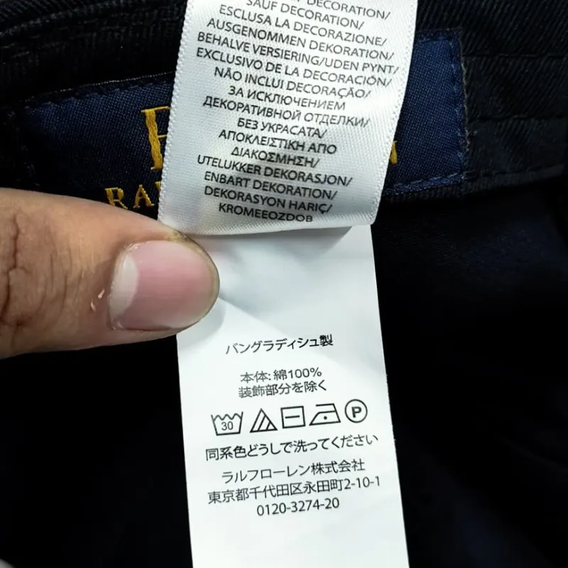 Ralph Lauren Men's Baseball Cap Wholesale – Everywear Bangladesh Ltd Ralph Lauren Men's Baseball Cap Wholesale – Everywear Bangladesh Ltd