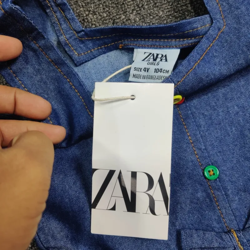 Zara Girls Denim Set Wholesale Bangladesh