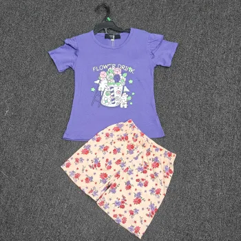 Girls T-Shirt Set Wholesale Bangladesh